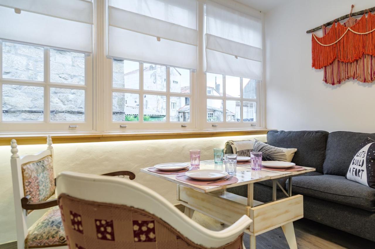 Peixe Frito Apartment Pontevedra Bagian luar foto